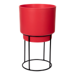 b.for studio rond 22cm rouge brilliant